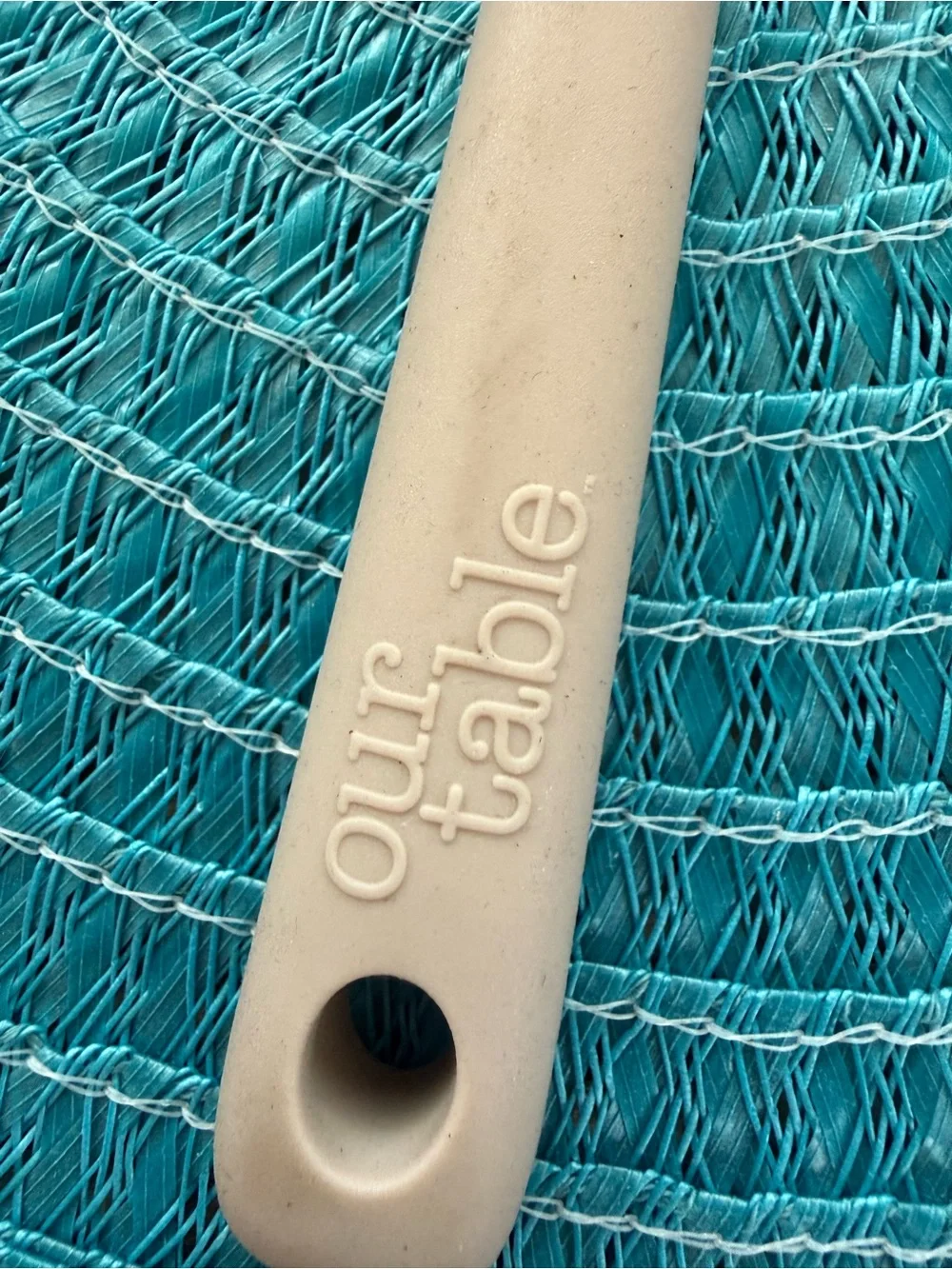 Our Table Slotted Silicone Spoon